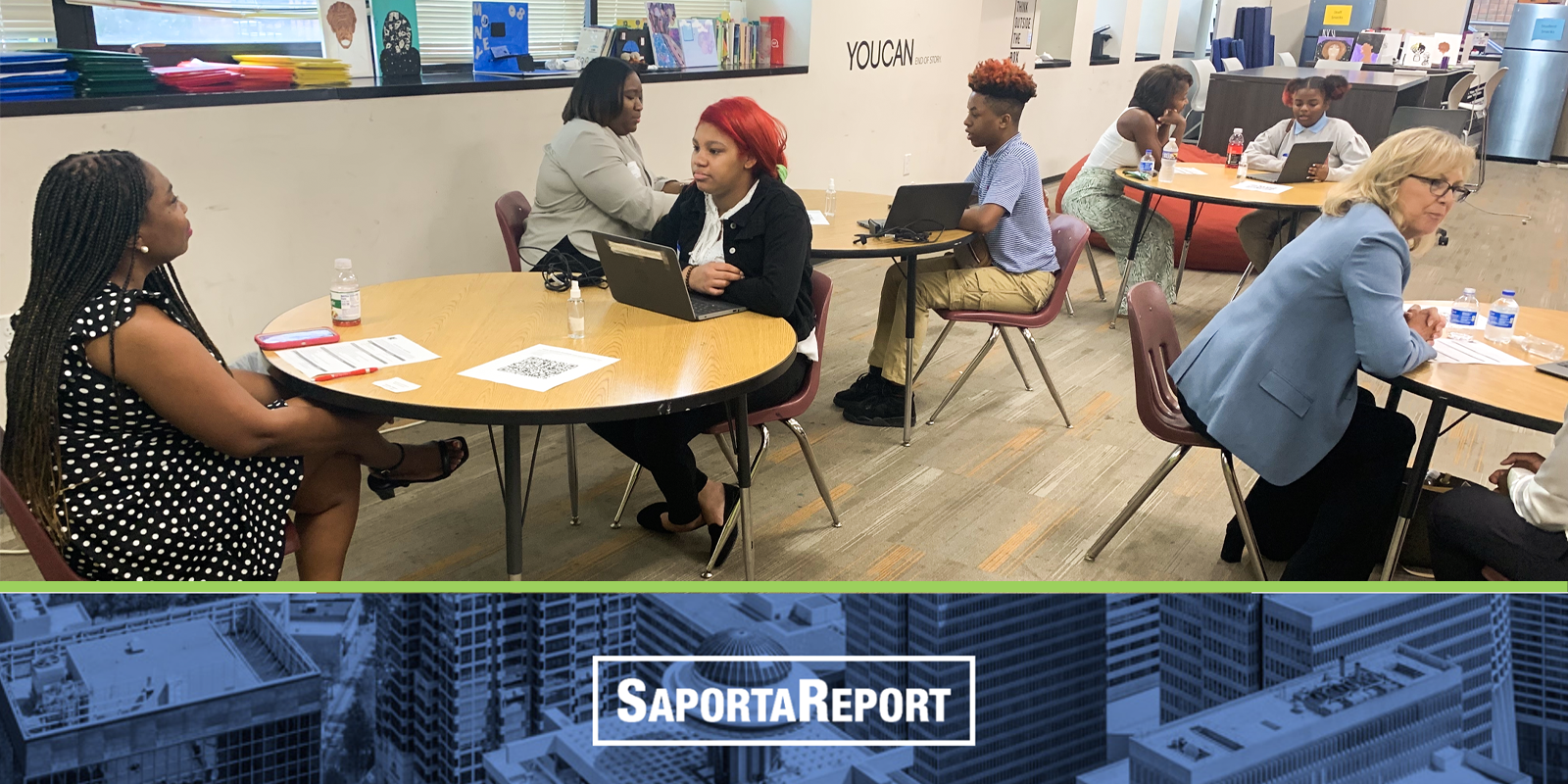 We’re very excited to be featured this month on <strong>SaportaReport,</strong> an Atlanta-based news site devoted to civic journalism. SaportaReport explores Atlanta’s most pressing issues and provides nonprofits and thought leaders with a platform to share their message. <br><br>We’re pleased to have this opportunity to share some of RE’s impact, and to offer insight about how, as a community, we can better serve our marginalized youth. <br><br><strong>Please check out the article here.</strong>